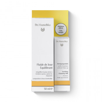 Dr. Hauschka Fluide de Jour Équilibrant - rééquilibre la peau mixte à tendance grasse, apaise les impuretés Dr. Hauschka Fluide de Jour Équilibrant - rééquilibre la peau mixte à tendance grasse, apaise les impuretés