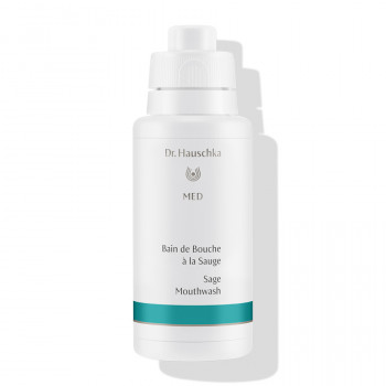 Bain de Bouche à la Sauge Dr. Hauschka : prévient les irritations, complète le nettoyage des dents Bain de Bouche à la Sauge Dr. Hauschka MED