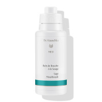 Bain de Bouche à la Sauge Dr. Hauschka : prévient les irritations, complète le nettoyage des dents Bain de Bouche à la Sauge Dr. Hauschka MED